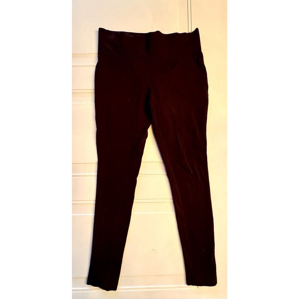 Philosophy Women's Brown Leggings Size S Versatile Pants Stretch Thick Waistband